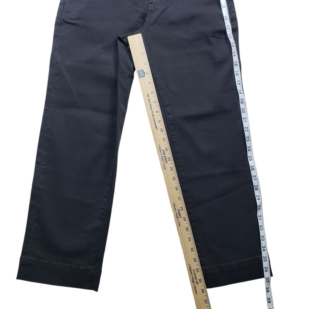 NWT Everlane The Organic Straight Leg Pants Womens Size 2 Black High Rise Jeans - Picture 5 of 12